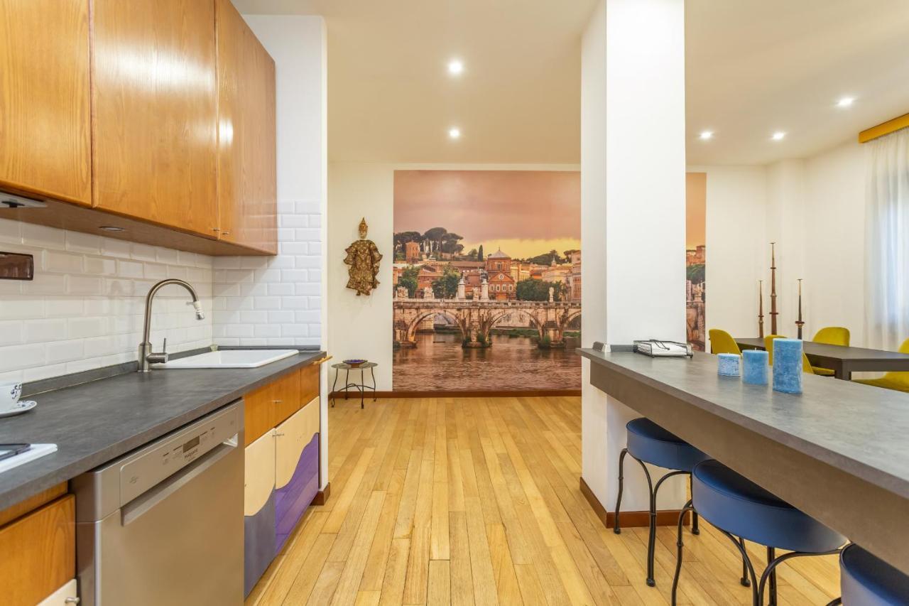 St Peter'S Spacious 4 Bdr With Private Parking Apartment Rome Luaran gambar